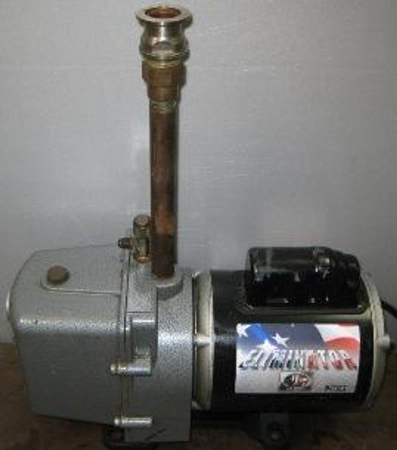 Used QTY. 1. ELIMINATOR ECONOMY VACUUM PUMP