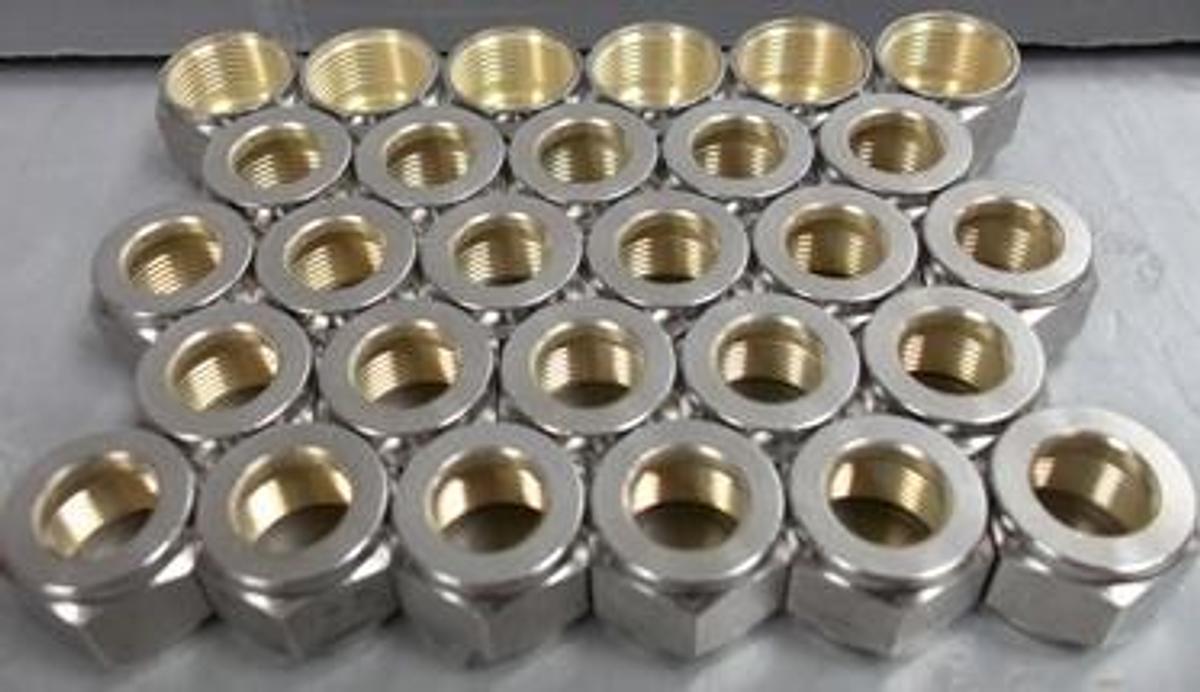 Used SUPERLOK 316 ½" S. TUBE FITTING NUTS ONLY.