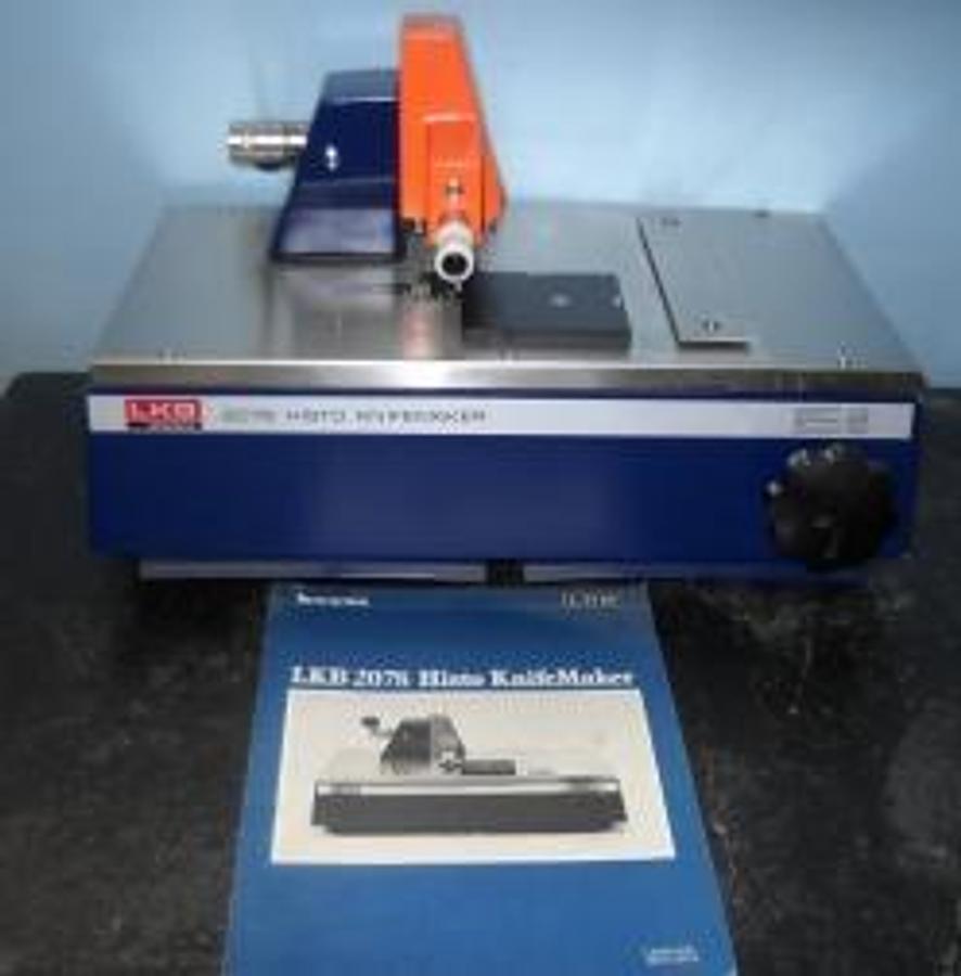 Used LKB BROMMA 2078 HISTO KNIFE MAKER P/N: 90 01 0611