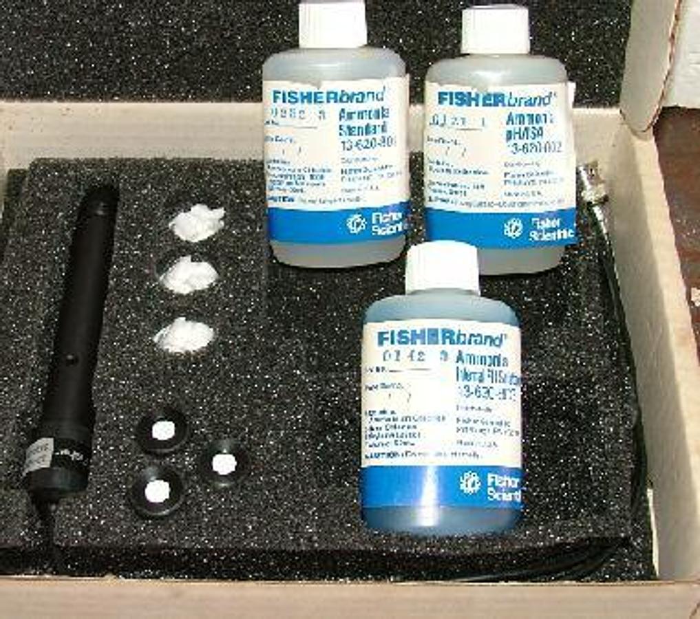 Used QTY. 1. FISHER SCIENTIFIC ELECTRODE CAT. NO. 13-620-505