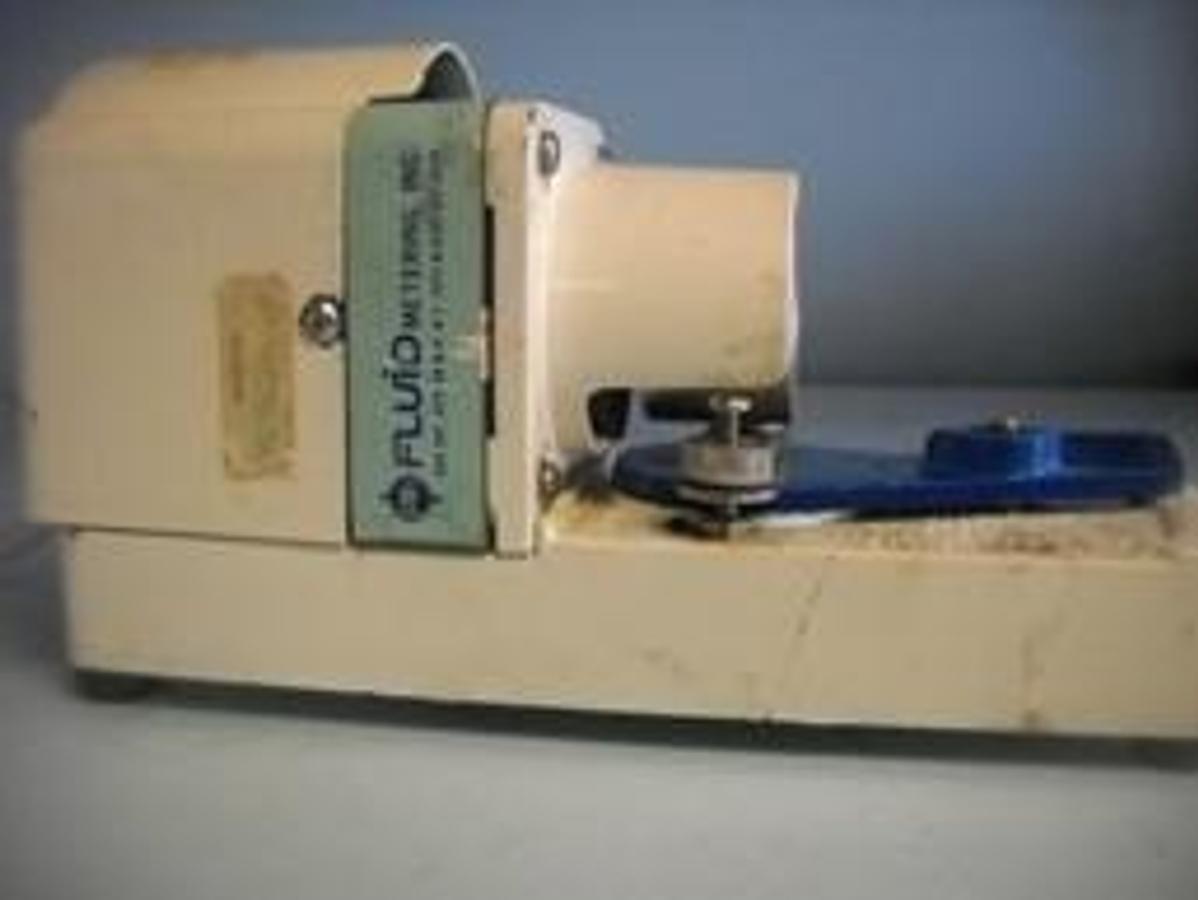 Used QTY. 1. FLUID METERING INC LAB PUMP