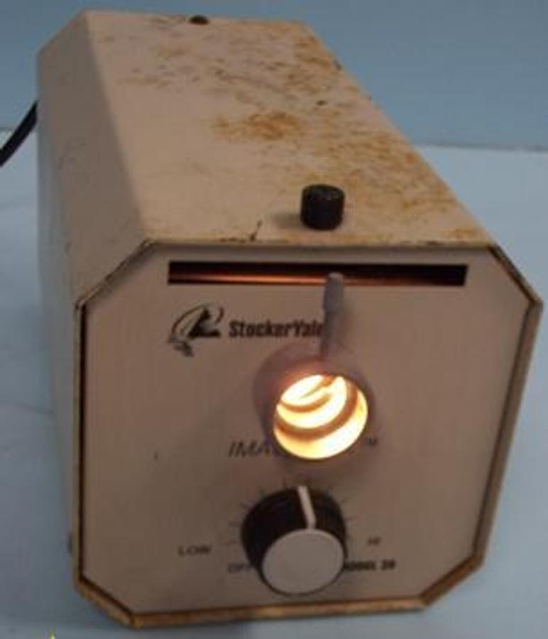 Used STOCKER YALE IMAGINELITE MODEL: 20 BARCODE: 20052128 110-120V 50/60HZ 150W.