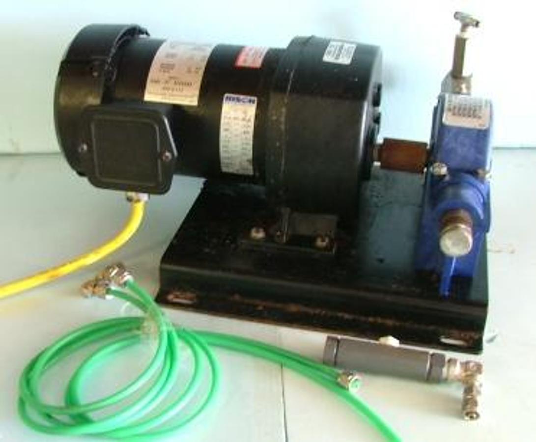 Used QTY. 1. BISON GEAR AND ENGINEERING CORP INDUSTRIAL PUMP MODEL X429-XT-EFCXXXX SERIES 400