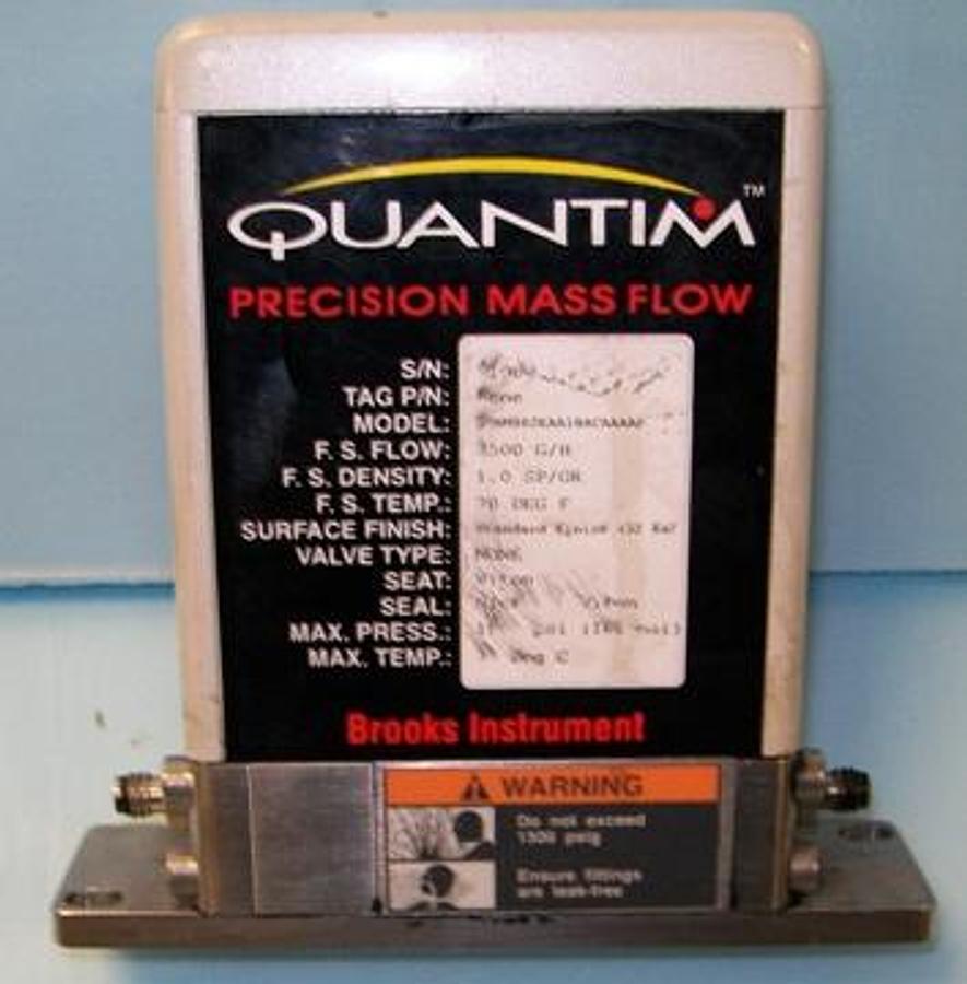 Used QTY. 1. BROOKS INSTRUMENT QUANTUM PRECISION MASS FLOW METER