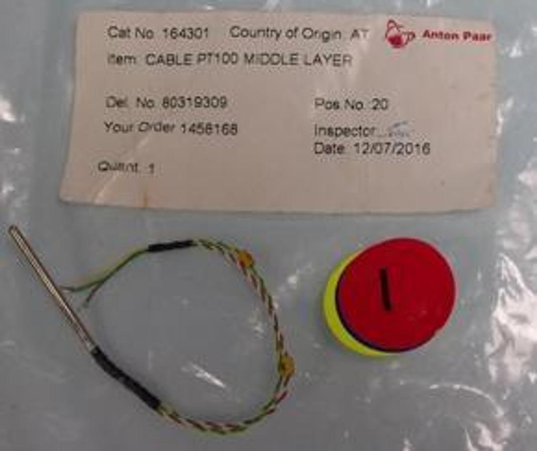Used ANTON PAAR CABLE PT100 MIDDLE LAYER