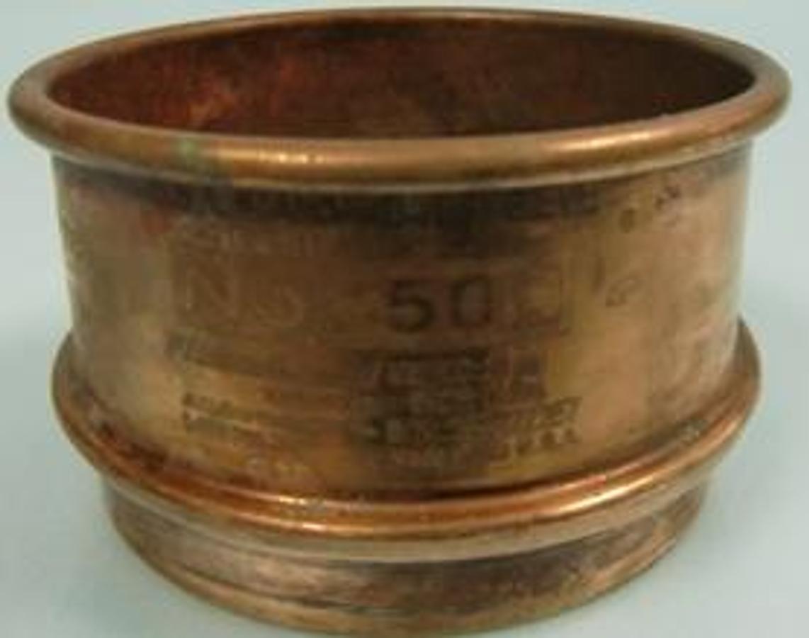 Used QTY. 1. FISHER SCIENTIFIC COMPANY U.S.A. STANDARD 3" TEST SIEVE ASTM E-11 SPECIFICATION NO.500 METRIC 25 UM INCHES 0.001