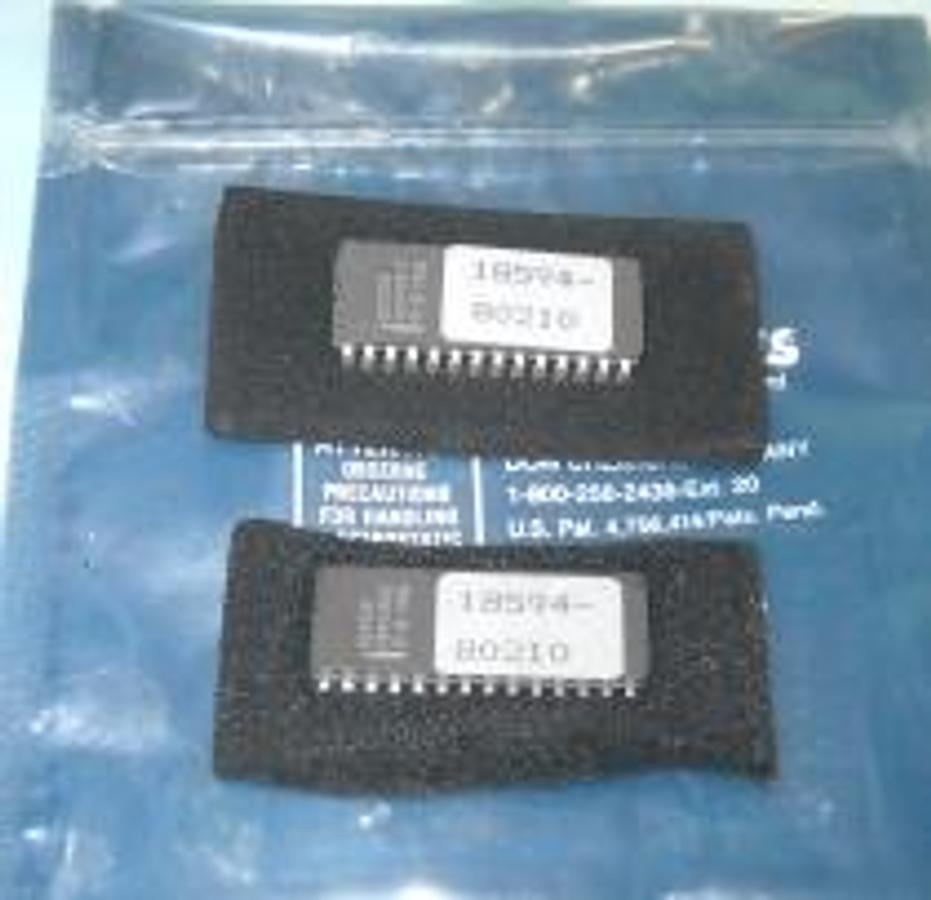 Used QTY. 2. CHIP LOC ES P/N= D27256K9343917 18594-80210.