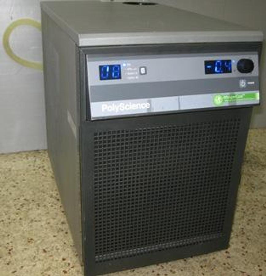Used QTY. 1. POLYSCIENCE WHISPER COOL PATENTED ENVIRONMENTAL CONTROL SYSTEM CIRCULATING CHILLER