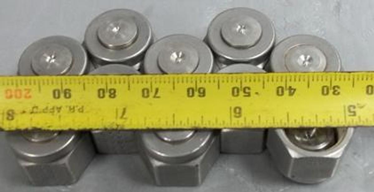 Used QTY. 10. TYLOK ZVV CAPS