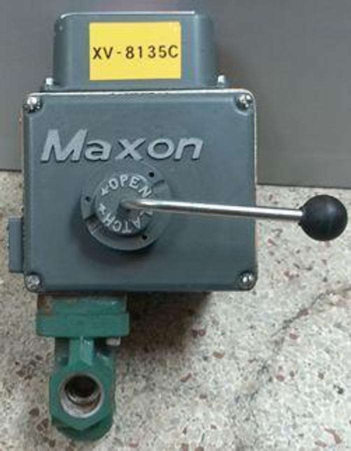Used MAXON A HONEYWELL COMPANY NORMALLY CLOSED THREADED VALVE