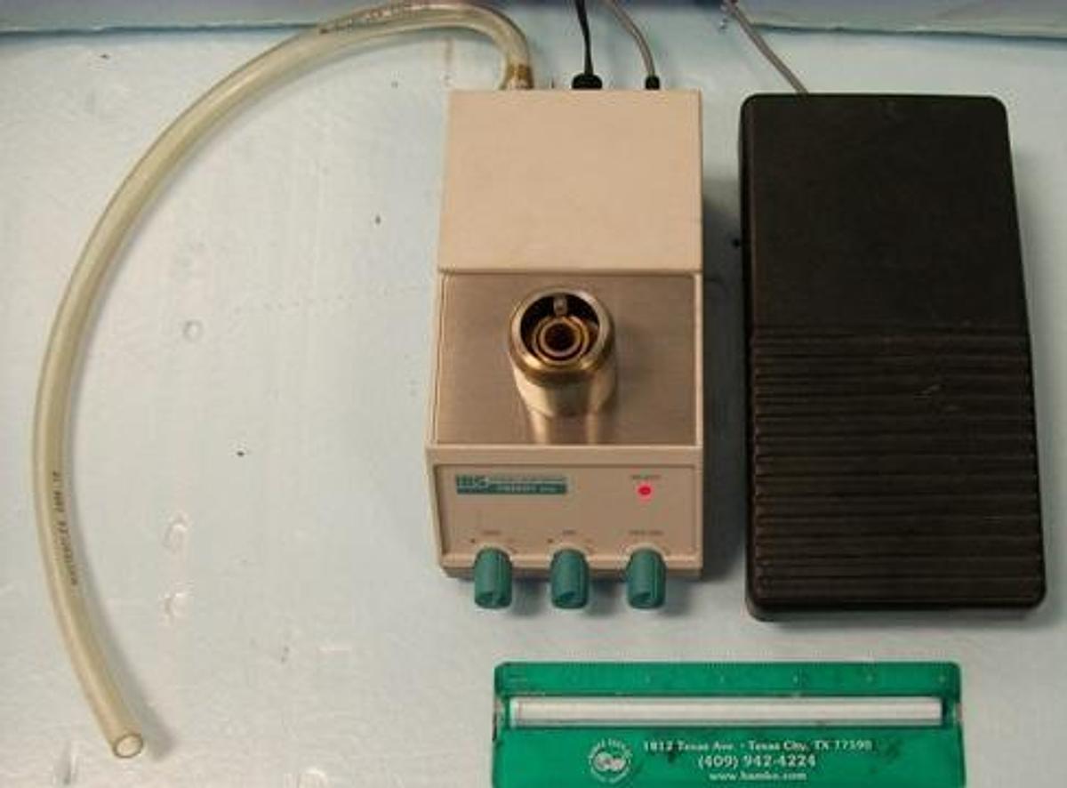 Used IBS INTEGRA BIOSCIENCES FIREBOY SAFETY AUTOMATIC BUNSON BURNER WITH FOOT PETAL ON/OFF CONTROL ECO