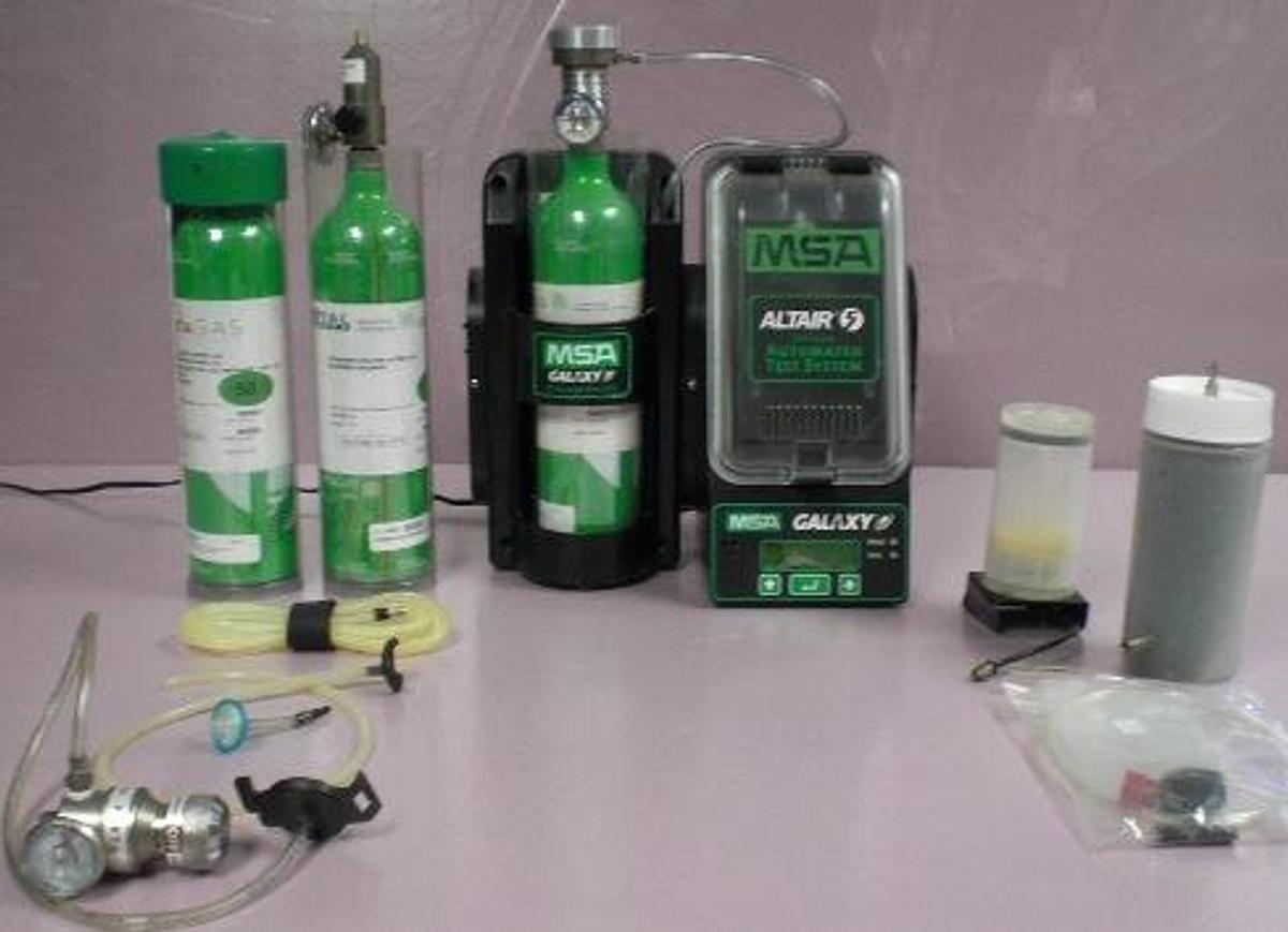 Used MSA GALAXY ALTAIR 5 DIFFUSION AUTOMATIC TEST SYSTEM