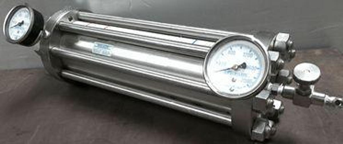 Used WELKER ENGINEERING CO 1000 CC SAMPLE CYLINDER