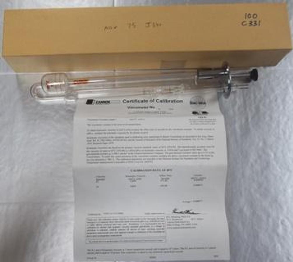 Used QTY. 1. CANNON INSTRUMENT COMPANY