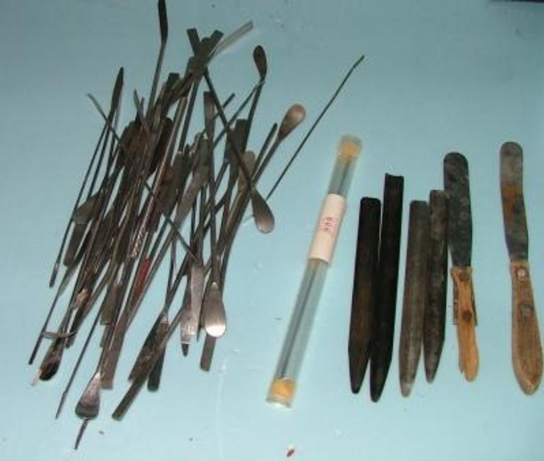 Used SPATULA LOT VARIOUS TYPES