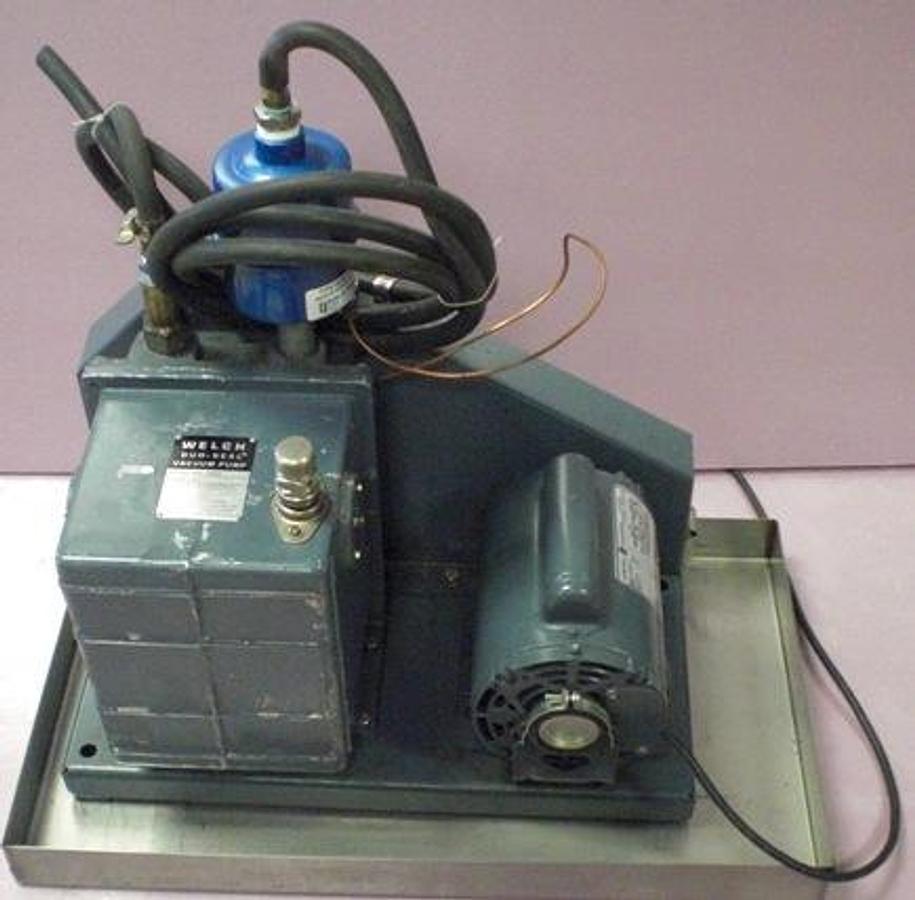 Used WELCH DUO-SEAL VACUUM PUMP