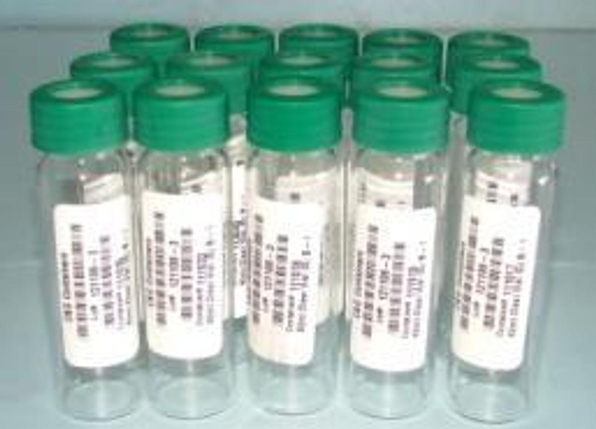 Used C+G CONTAINER LOT NO. 121106-3 40ML CLEAR VIAL G B-1.