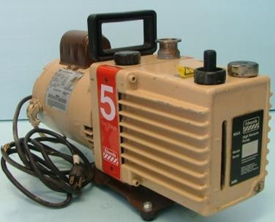 Used QTY. 1. EDWARDS VACUUM PUMP MODEL: E2M5