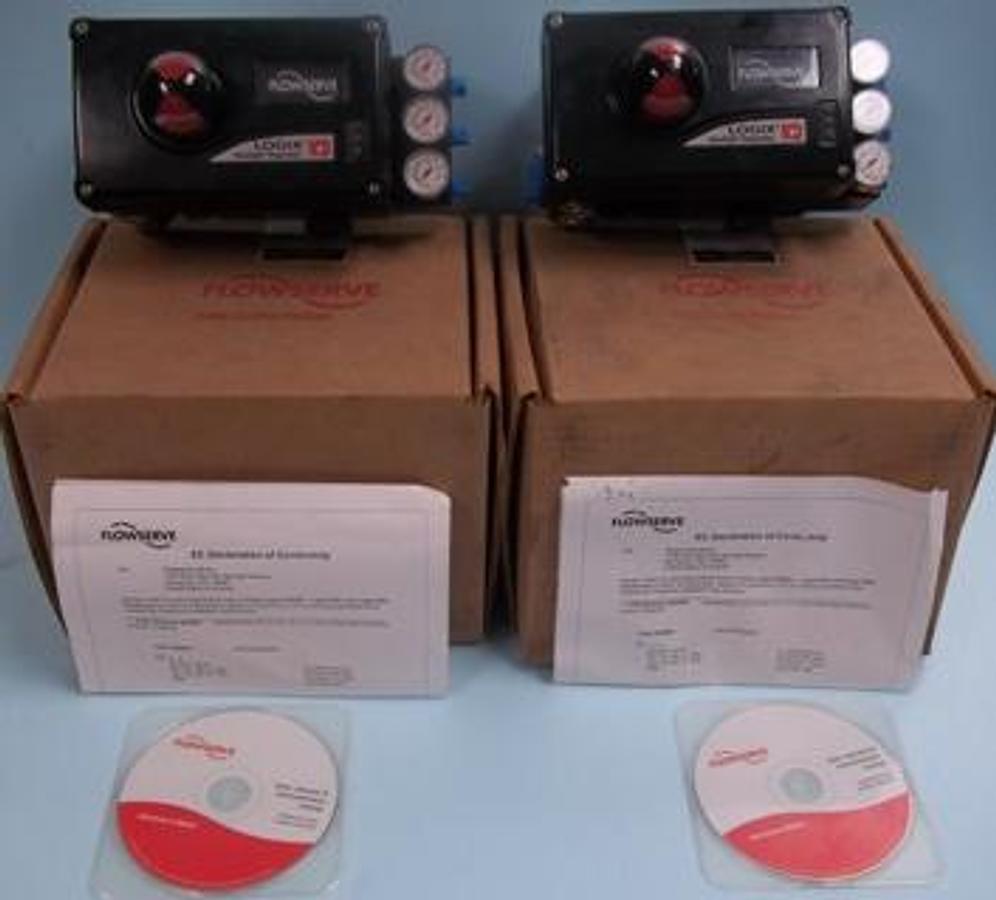 Used QTY. 2. FLOWSERVE LOGIX 500 MD+ SERIES DIGITAL POSITIONER