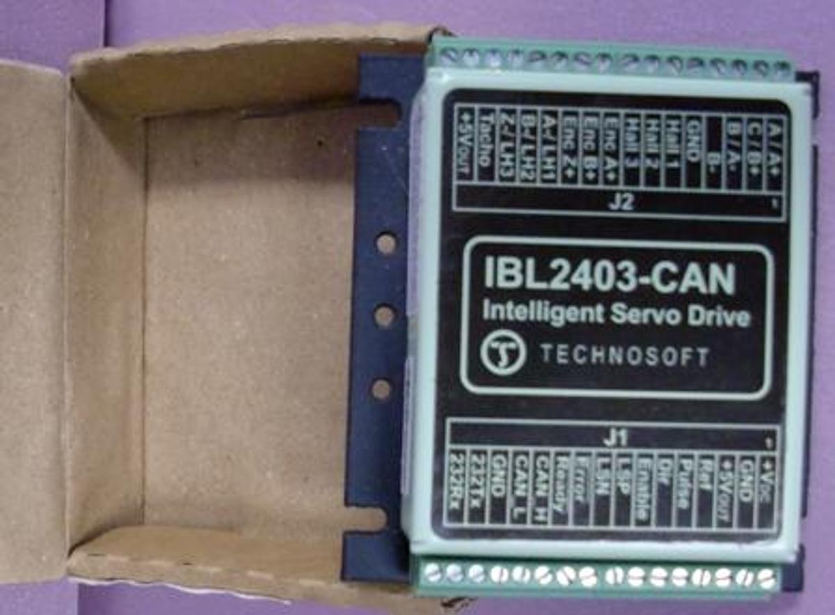 Used QTY. 1. TECHNOSOFT IBL2403-CAN INTELLIGENT SERVO DRIVE