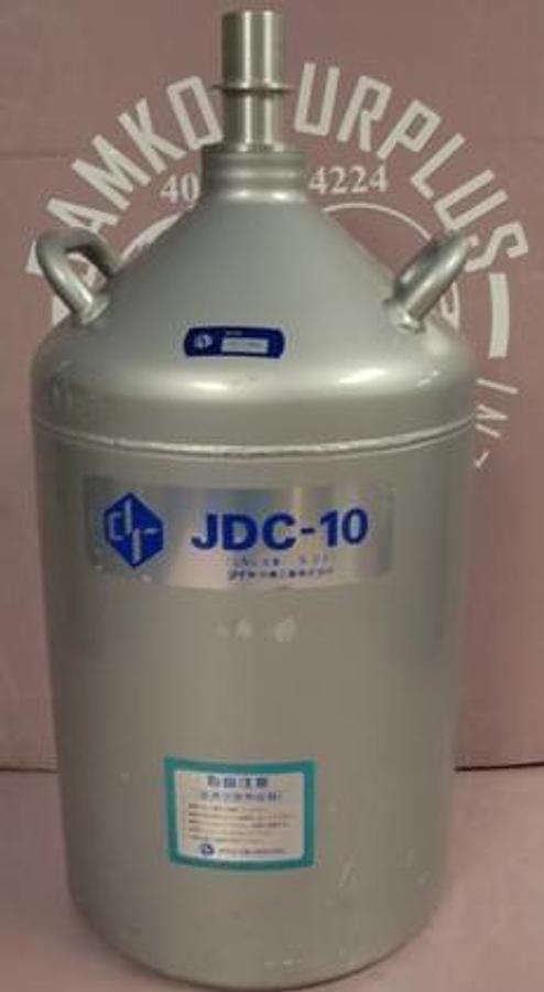Used JDC-10 LIQUID NITROGEN DEWAR L N2