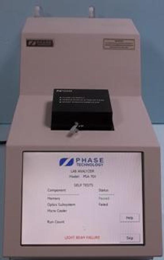 Used QTY. 1. PHASE TECHNOLOGY COLD FLOW PROPERTIES ANALYZER MODEL: PSA-70XD