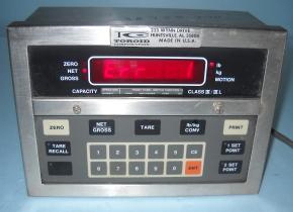Used QTY. 1. SCALE ACCESSORY TOROID CORPORATION CONTROLLER FOR SCALE 5 PIN CONNECTION MODEL UMC600BAAC