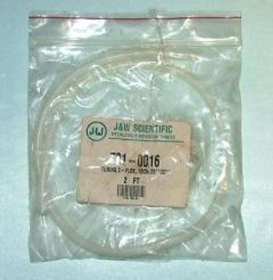 Used QTY. 1. J&W SCIENTIFIC P/N: 701-0016 TUBING C-FLEX 121D X .25 OD. X 2 FT. .