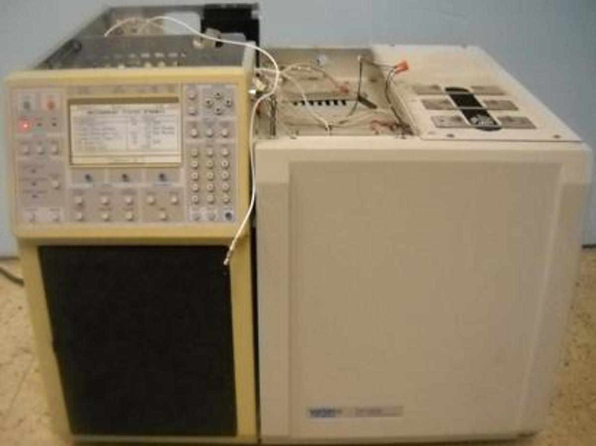 Used VARIAN CP-3800 GAS CHROMATOGRAPH