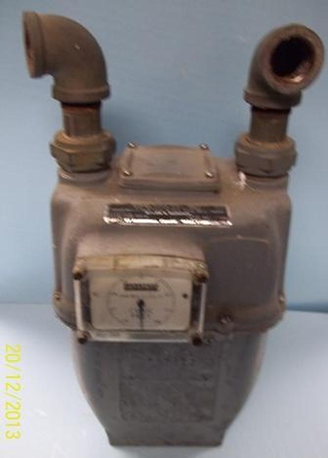 Used ROCKWELL MANUFACTURING CO. MODEL: D 77-S GAS METER CA#: 717422 MAX WP: 5PSI 75 CFH.