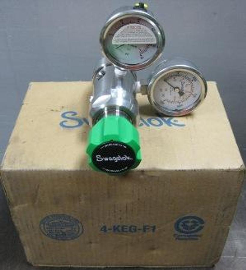 Used QTY. 1. SWAGELOK REGULATOR