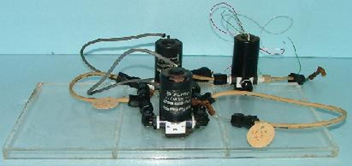 Used QTY. 3. FURON DELTA SOLENOID VALVE MODEL DV3-124A1 60 AIR 50 WATER ORIFICE 1/8 VOLTAGE 115VAC