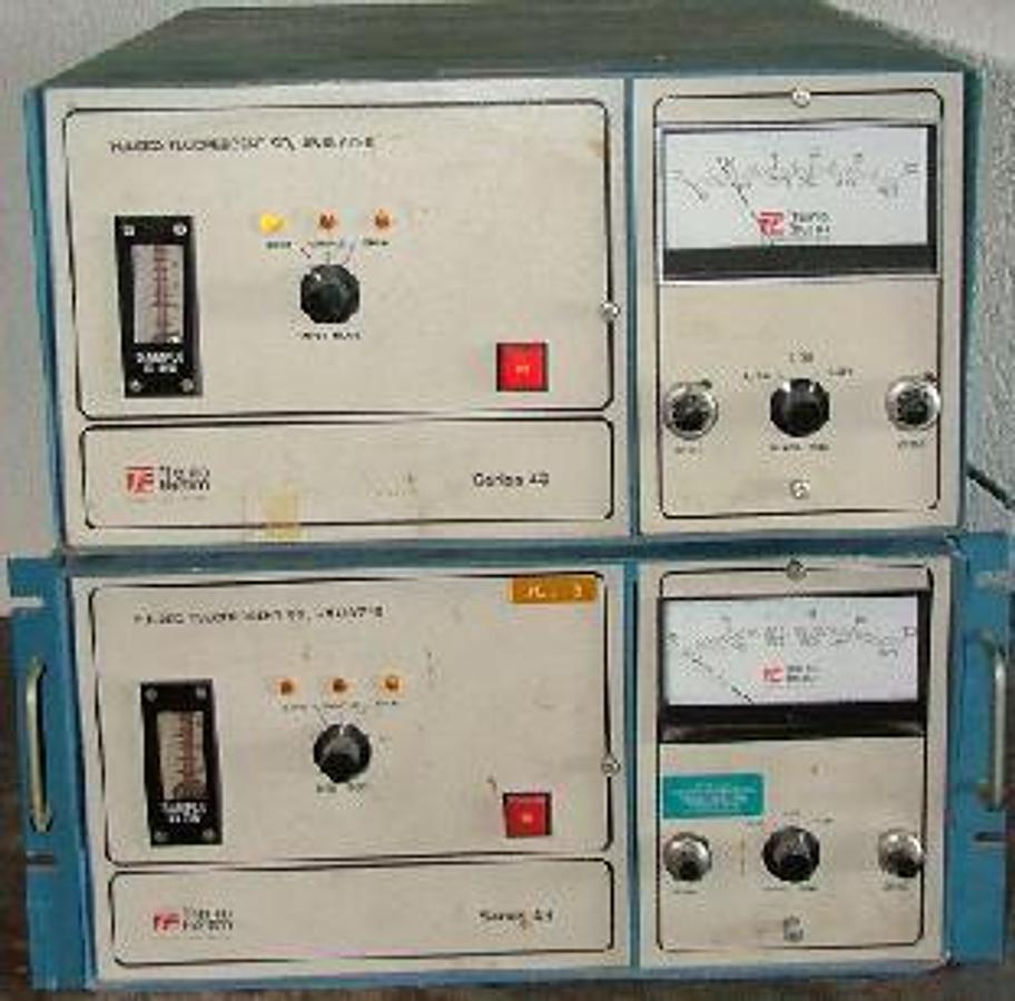 Used THERMO ELECTRON SERIES 45 PULSED FLUORESCENT SO2 ANALYZER