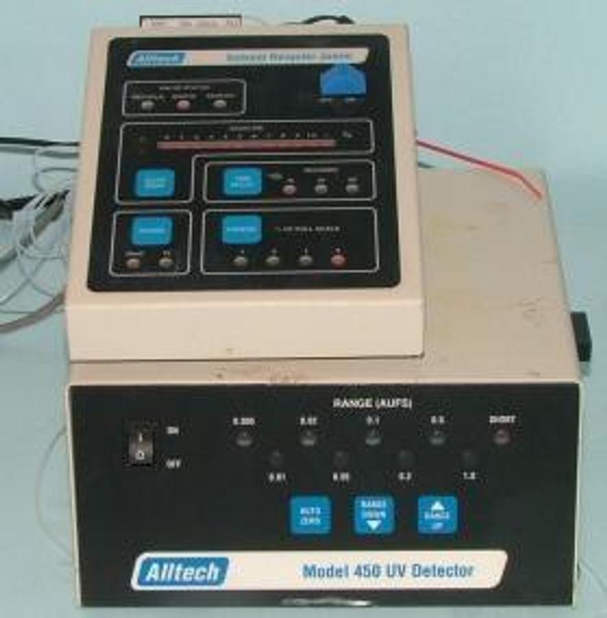 Used ALLTECH MODEL: 450 UV DETECTOR (RANGE AUFS)