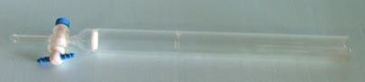 Used PYREX: ASTM 40-60 C FILTER TUBE WITH STOPCOCK