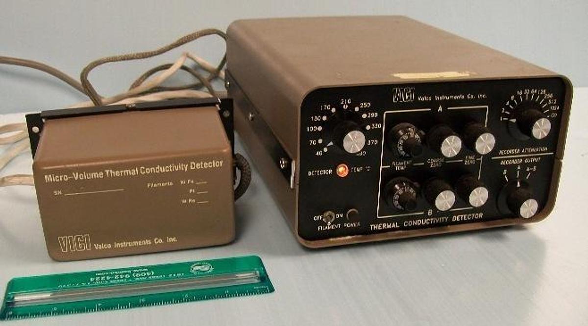 Used VICI THERMAL CONDUCTIVITY DETECTOR CONTROLLER MODEL: TCD-C