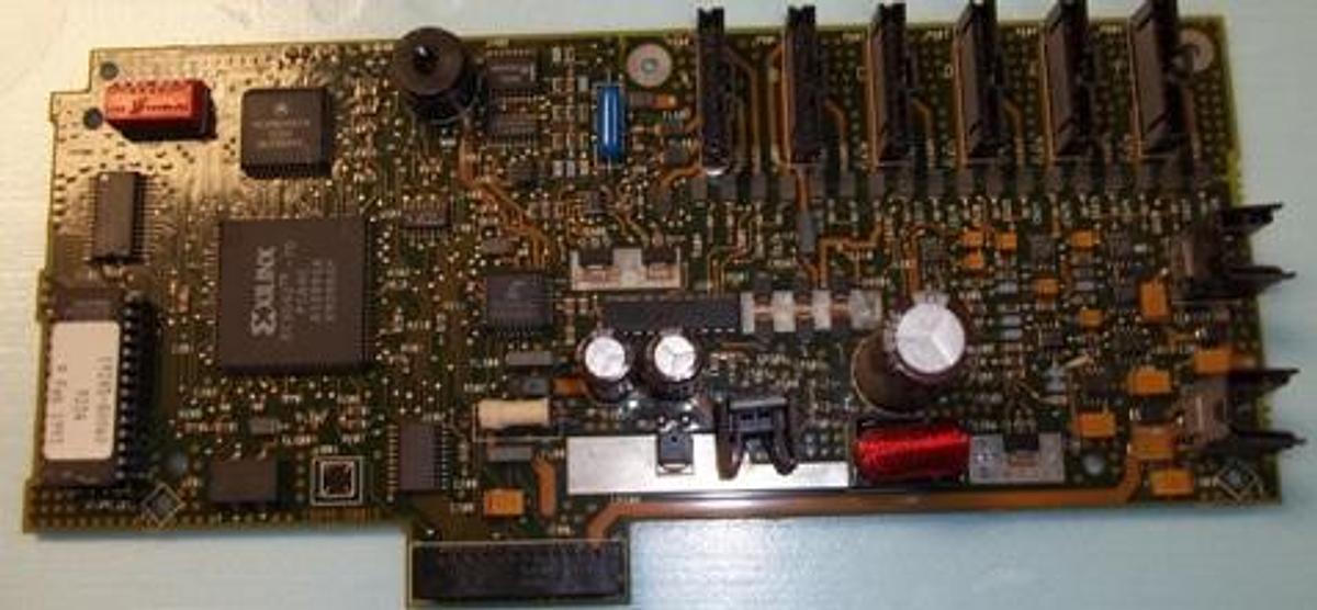 Used QTY. 1. HEWLETT PACKARD 6 CHANNEL EPC CARD FOR 5890 PRESSURE CONTROL BOARD PCD #19245-60015.