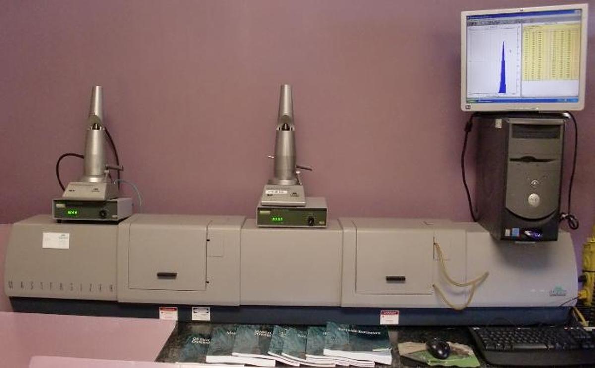 Used QTY. 1. MALVERN INSTRUMENTS MASTERSIZER. MODEL: MSS