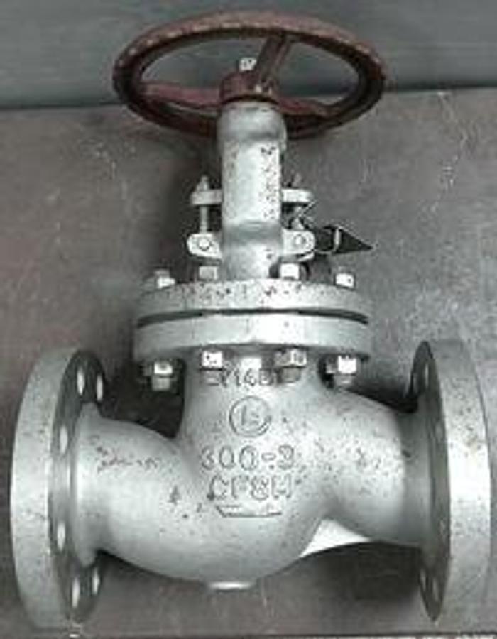 Used LADISH VALVES 3" 300 CF8M Y14E1 FLANGED RAISED FACE GLOBE VALVE