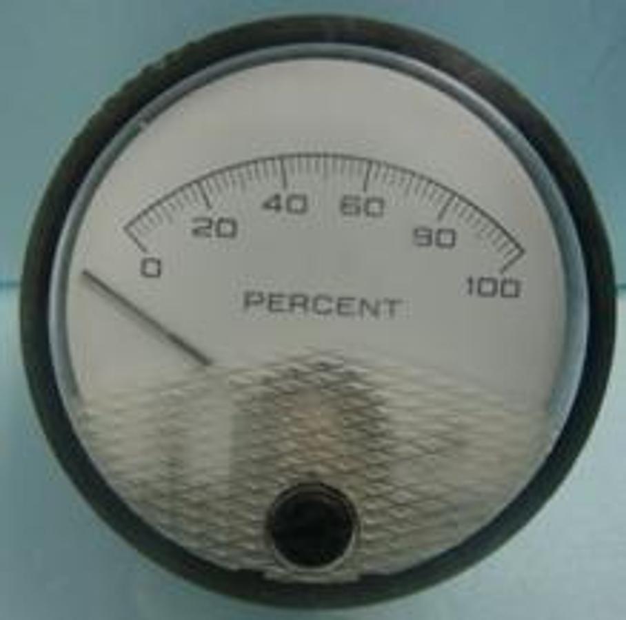 Used SFRIF GAUGE READING 0-100 PERCENT 4-20 MA SD8 447 146/2
