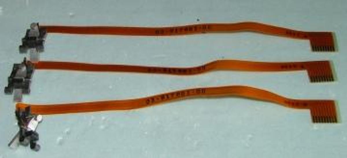 Used QTY. 3. VARIAN INTEGRATOR PRINT HEADS P/N 03-917601-00 9637B AND (2) 9637A.