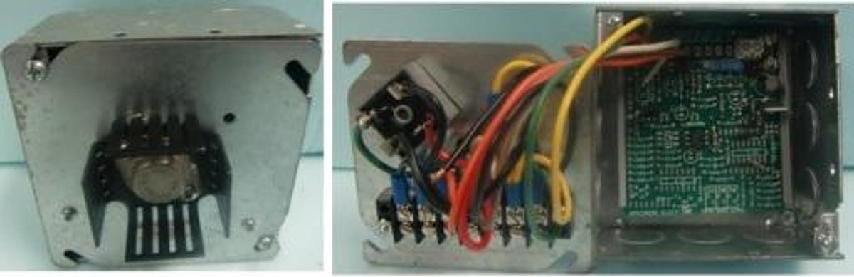 Used QTY. 1. ATKINSON ELECT INC. DCIM/PC/PCH-120W IN 0-20 VPC PS 24 VAC OUT 0-20 VPC 120W 2N3055 39.1991. ENCLOSED IN ELECTRIC BOX.