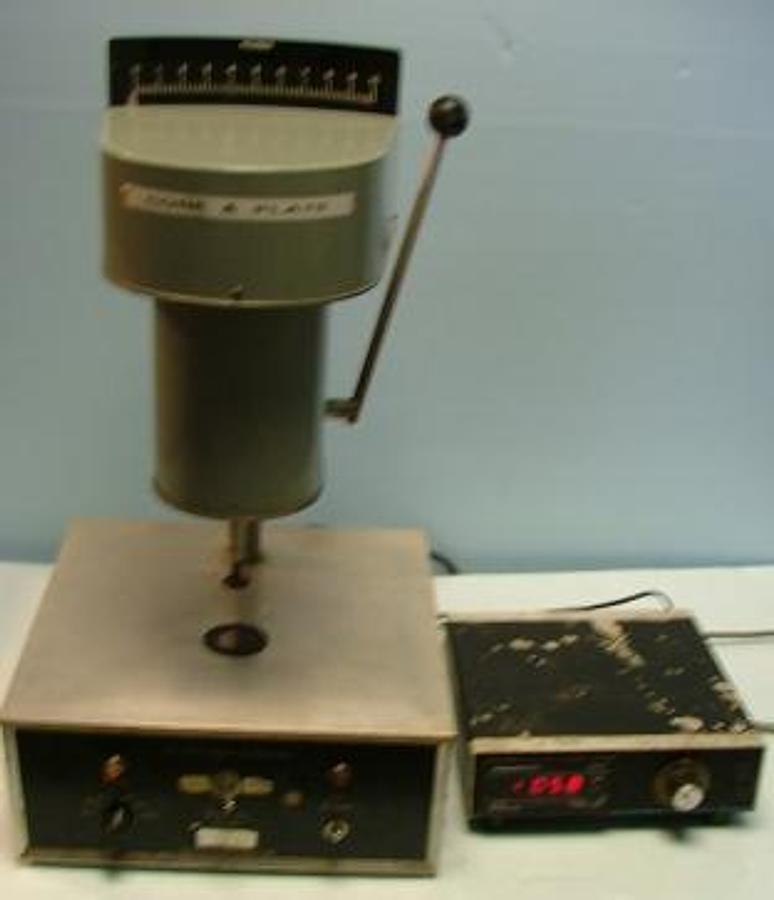 Used I.C.I. CONE AND PLATE VISCOMETER NO SERIAL NUMBER OR PART