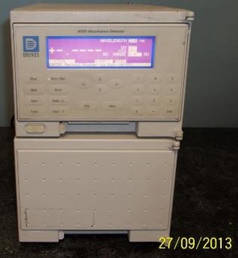 Used QTY. 1. DIONEX AD20 ABSORBANCE DETECTOR