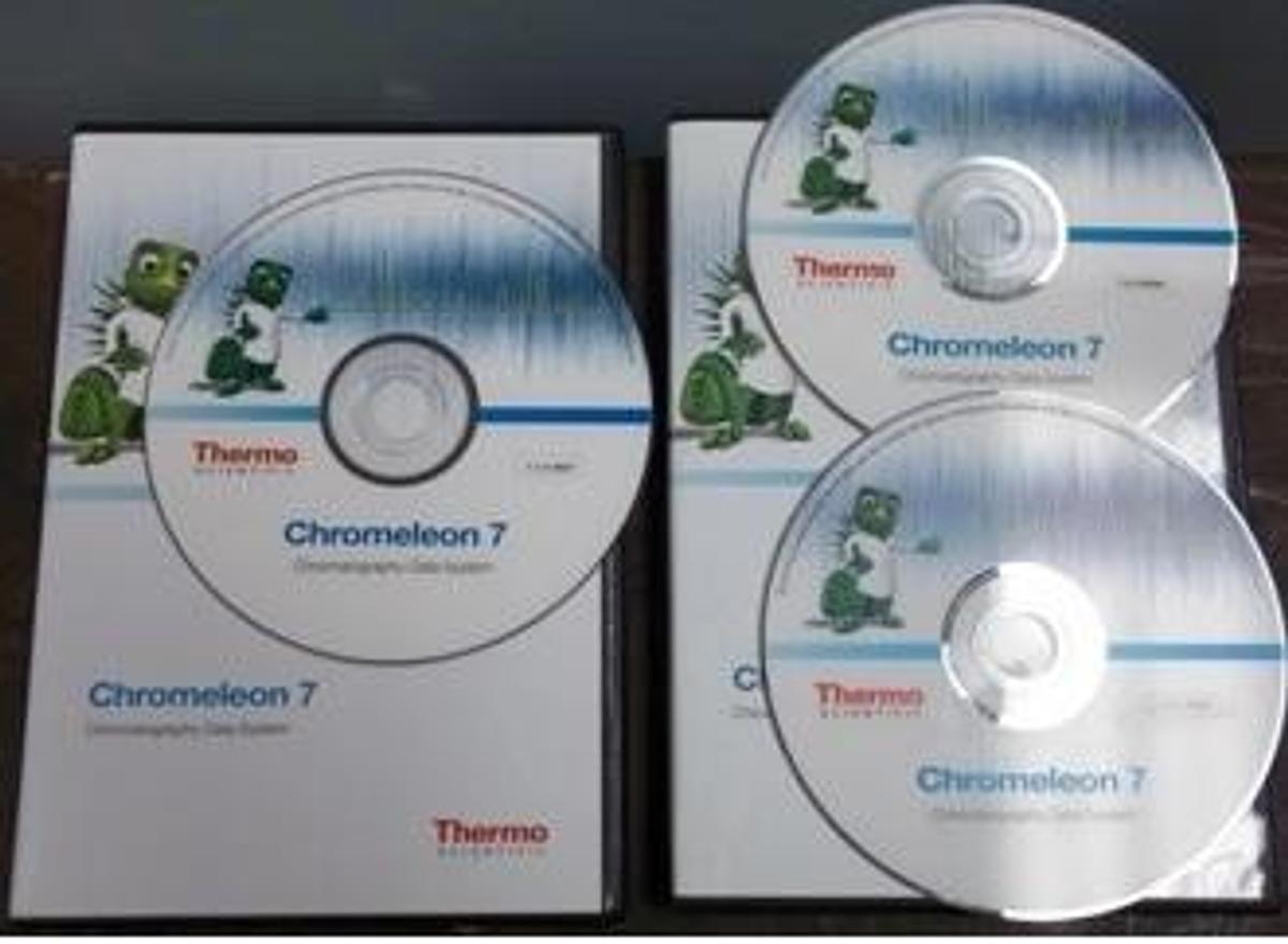 Used THERMO SCIENTIFIC CHROMELEON 7 CHROMATOGRAPHY DATA SYSTEM DISC