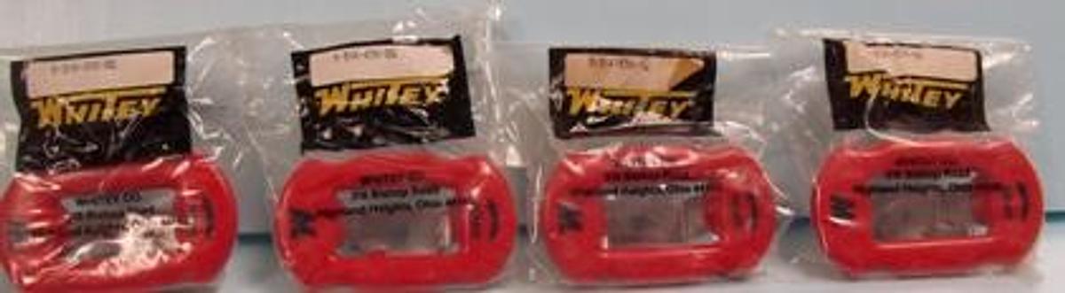 Used QTY. 4. WHITEY CO.OVAL HANDLE