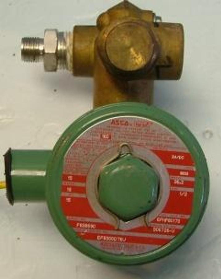 Used ASCO PRESSURE VALVE RELAY 1/2"