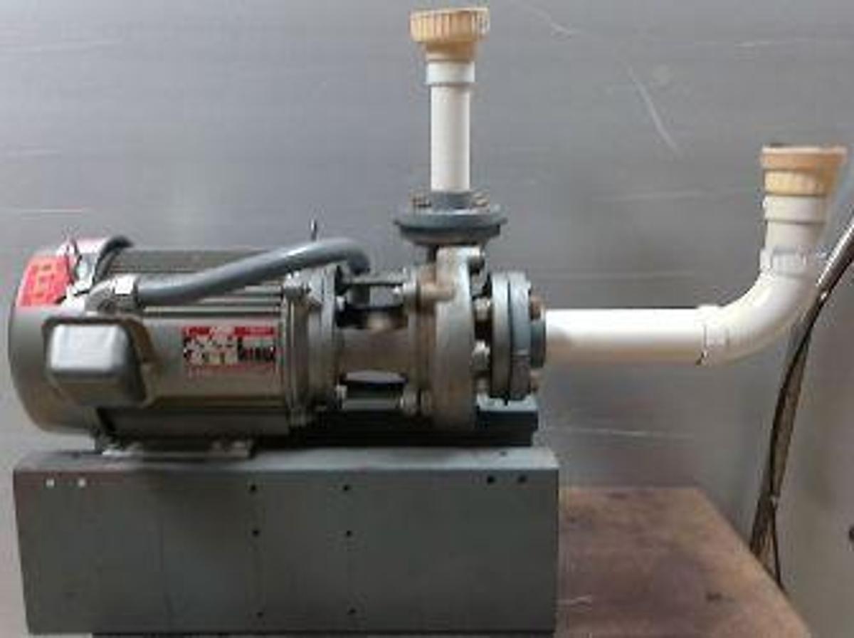 Used TEEL INDUSTRIAL 3P607 HEAVY DUTY STRAIGHT CENTRIFUGAL PUMP