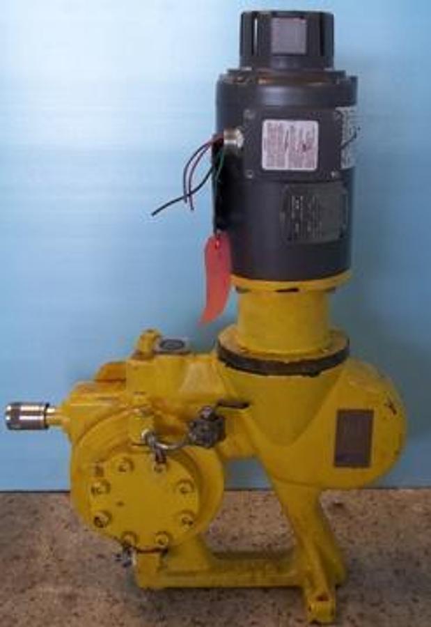 Used MILTON ROY CHEMICAL METERING PUMPS