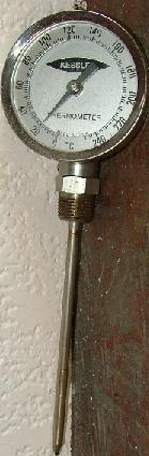 Used QTY. 1. KESSLER THERMOMETER 0-245 DEG c